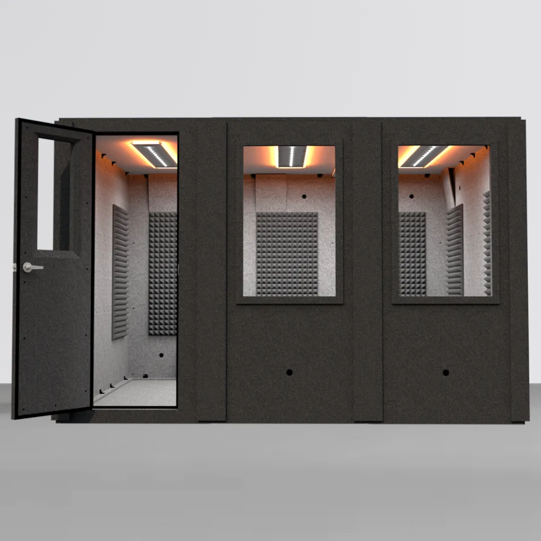 MDL 102126 S - 8.5' x 10.5' Single-Wall Iso Booth | WhisperRoom®